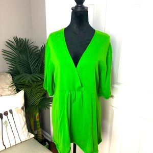 Old Navy | Green Short-Sleeve Knit Top